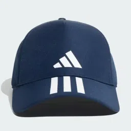adidas Navy Striped Baseball Cap - Large-image-10