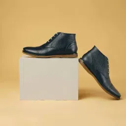 Ruosh Men's Green Derby Boots-picture-17