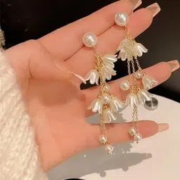 LIMRO Floral Drop Earrings-picture-11