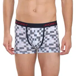 Jockey Navy & Grey Printed Trunks - US63-image-28