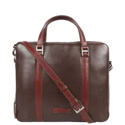 Hidesign Hipsters Scooter 05 Brown Leather Medium Messenger Bag-picture-19