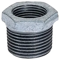 Georg Reducer Bush Fischer Galvanised malleable Iron Fitting Straight male BSPT 1-1/4in to Female BSPP 3/4in, FIGURE241_770241230 (Pack of 5)-image-83