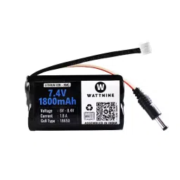 WATTNINE QC1457 1800 mAh 6 - 8.4 V Rechargeable Lithium Battery Black-picture-20
