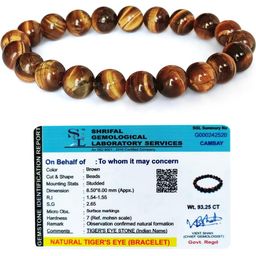 VIBESLE Unisex Crystals Red-Tiger Bracelet-picture-3