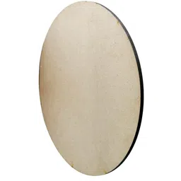 generic 53ARTS MDF Craft Board Round Circle 4mm Thick Pack of 10 for Home Decor, Multipurpose, DIY, Painting, Decoupage, Art and Crafts (12 inch) image 2