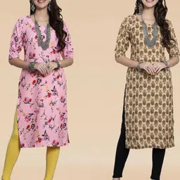 Ethnic basket Women Multi Kurtas-picture-11