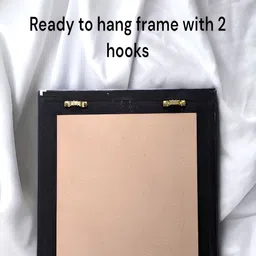 Tushaco Handicrafts White & Brown Canvas Birds and Animals Wall Photographs image 4