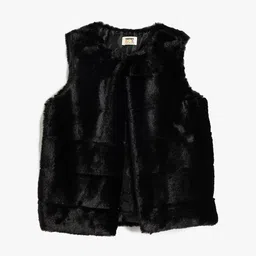 Koton Girls Sleeveless Jacket-picture-10