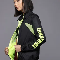 HRX by Hrithik Roshan Typography Printed Training Sporty Jacket image 3