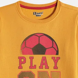 Eteenz Boys Typography Printed Sweatshirt image 2