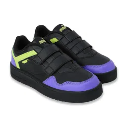 Puma Kids Court Classic Amethyst Black Sneakers image 5