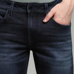 Jack & Jones Blue Cotton Slim Fit Jeans image 5