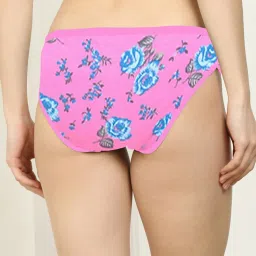 AROUSY Red & Pink Striped Hipster Panties - Pack Of 6 image 5