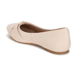 Van Heusen Women's Cream Flat Ballets image 5
