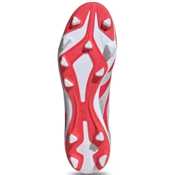 Adidas Men's PREDATOR CLUB FG/MG Red Football Shoes image 5