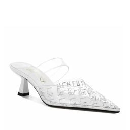 London Rag Women's White Mule Shoes-picture-9