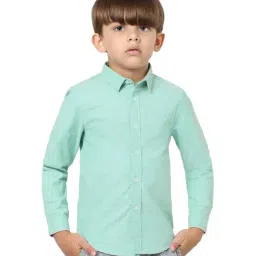 Jack & Jones Junior Green Cotton Shirt-picture-13