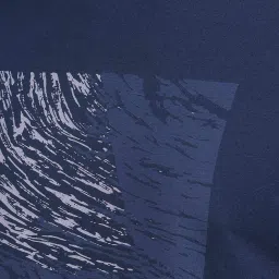 Crimsoune Club Navy Blue Cotton Regular Fit Printed T-Shirt image 5