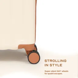 Assembly Beige Small Hardsided Cabin Trolley Bag image 5