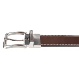 Nautica Brown Leather Reversible Belt for Men image 5