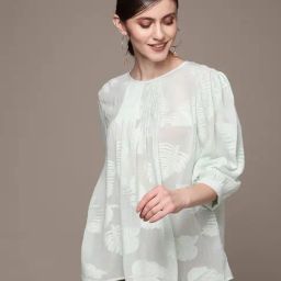 Label Ritu Kumar Mint Solid Top-picture-21