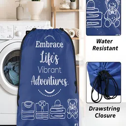 Aura Blue Set of 6 Water Resistant Multi-Utility Organisers image 3