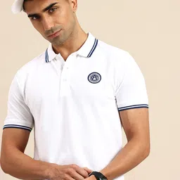Being Human Polo Collar Pure Cotton T-shirt image 1