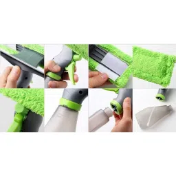 DeoDap 3 in 1 Spray Type Brush for Window and Glass Cleaning, 4946 image 5