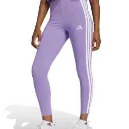 Adidas Purple Cotton Fitted Tights-image-60