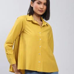 Label Ritu Kumar Mustard Shirt-picture-9