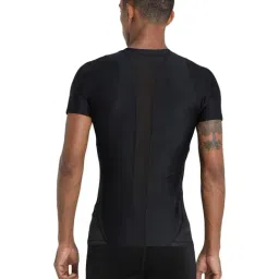 Puma Black Self Pattern Slim Fit T-Shirt image 2