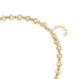 Accessorize London Real Gold-Plated Z Sun Chunky Chain Necklace image 5