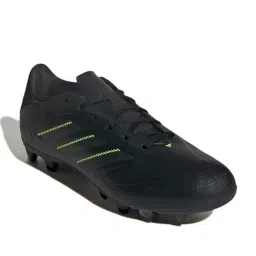 ADIDAS Men's COPA PURE III CLUB FG/MG Black & Dgh Solid Grey Football Shoes image 2