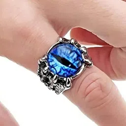 Teeragaj Set Of 2 Eye Adjustable Finger Rings image 2