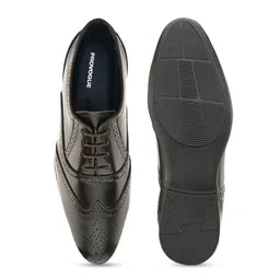 Provogue Men Solid Formal Brogues image 5
