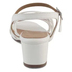 Tresmode Women's White Ankle Strap Sandals image 5