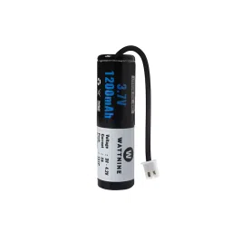 WATTNINE QC1296 1200 mAh 3 - 4.2 V Lithium Battery Black-picture-11