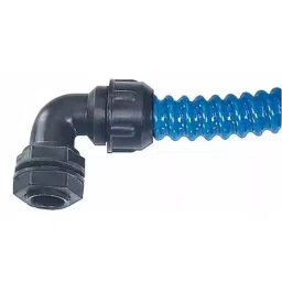 SES Sterling Conduit Fitting 90° Elbow 22 mm Nominal Size PG21 Polyamide IP65 Rating Black, 7410406010-picture-34