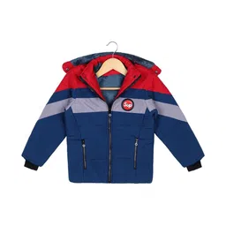 Killer Boys Brand Logo Colourblocked Puffer Jacket-picture-17