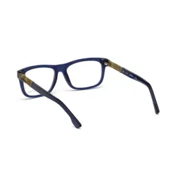 Diesel Blue Rectangular Eye Frames for Men image 4