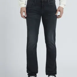 Pepe Jeans Black Cotton Slim Fit Jeans-image-45