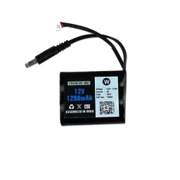 WATTNINE QC1117 1200 mAh  12 V  Rechargeable Lithium Battery Black-picture-33