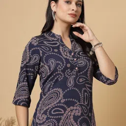 RAASSIO Print Crepe Top image 2