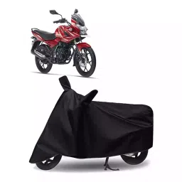 Auto Pearl Bike Cover for Bajaj Discover 150 f (Black)-picture-25