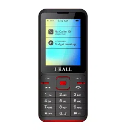 I Kall K37 2.4 inch Display 1000 mAh Battery Dual Sim 2G Red Feature Phone-image-87