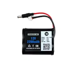 WATTNINE QC1238 2200 mAh 12 V Rechargeable Lithium Battery Black-picture-35