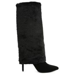 London Rag Women's Black Snow Boots-picture-35