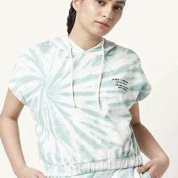 Ajile by Pantaloons White & Blue Cotton Printed Top-picture-27