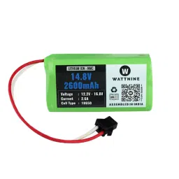 WATTNINE QC1250 2600 mAh 14.8 V Lithium Ion Battery Black-picture-48