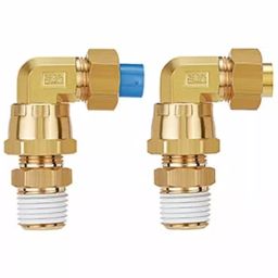 SMC Steel Pneumatic Quick Connect Coupling, R 1/4 Male 8 mm Threaded, Tube, KFV10U-02S (Pack of 5)-picture-20